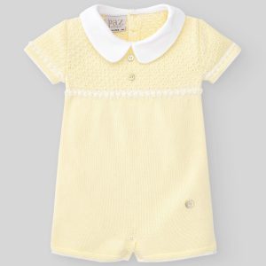 Tutina corta Gialla e Bianca Paz Rodriguez