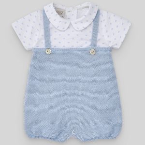 Pagliaccetto Azzurro con Camicia Paz Rodriguez