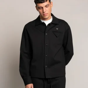 Gacca a camicia con bottoni in punto Milano