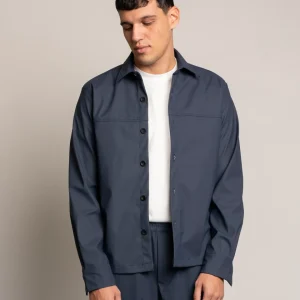 Giacca a camicia rubber