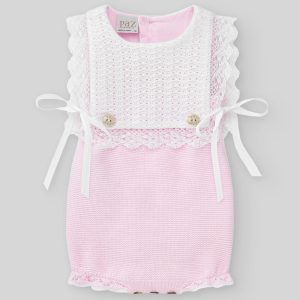 Pagliaccetto Rosa e Bianco Paz Rodriguez