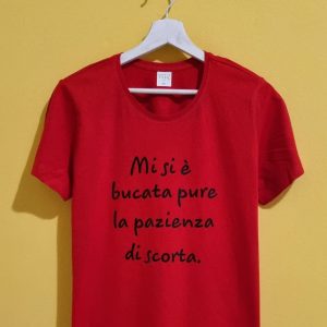 MI SI E’ BUCATA PURE LA PAZIENZA DI SCORTA
