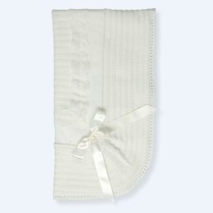 Copertina panna con fiocco Mac Ilusion