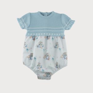 Pagliaccetto aviatore celeste Sardon