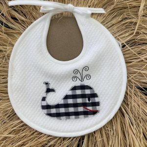 Bavetta bianca balena nera Biribò