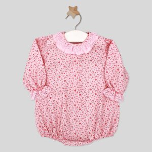 Pagliacetto rosa floreale rapife