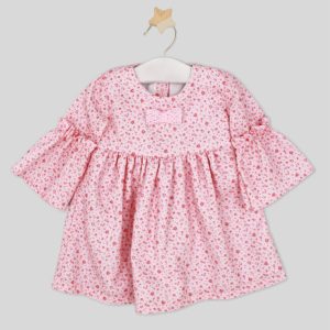 Vestito rosa floreale rapife