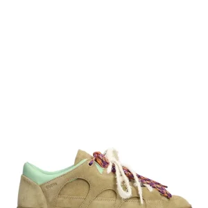 Sneakers love park in suede beige