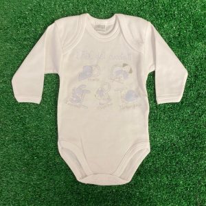 Body abc dei cuccioli cotone garzato Ellepi