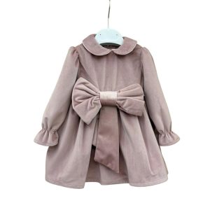 Vestito pappa & latte rosa antico