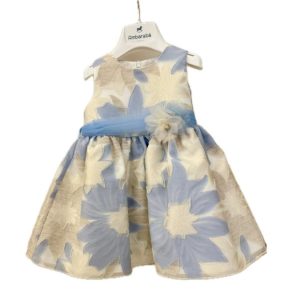 Vestito fiori celesti Ambarabà