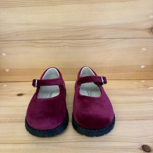 Ballerina panyno velluto bordeaux