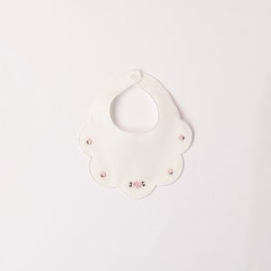 Bavetta bianca e rosa Minibanda