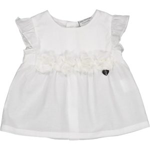 Camicia con fiorellini bianchi in vita Birba