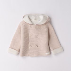 Cappottino Doppiopetto Beige Minibanda