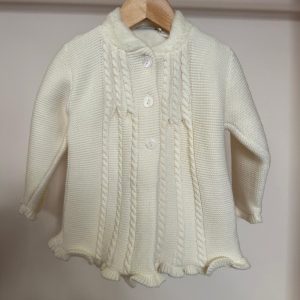 Cappottino panna ele baby