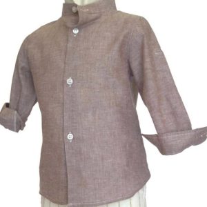 Camicia Coreana Beige Ambarabà