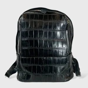 ZAINO JAD CUSTOM ASIAGO IN PELLE DI COCCODRILLO OPACA