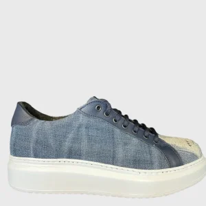 Sneakers Jad Custom Tailoring Lazise in Denim Recycled