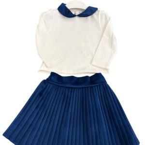 Completo pappa & latte blu