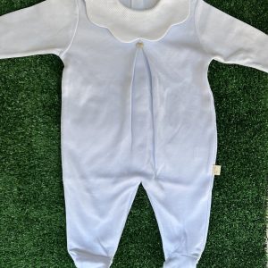 Tutina lunga celeste Baby Gi