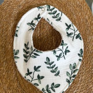 Bavetta bandana Foglie Verdi