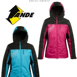 Giacca ande baltoro donna blu, rosa