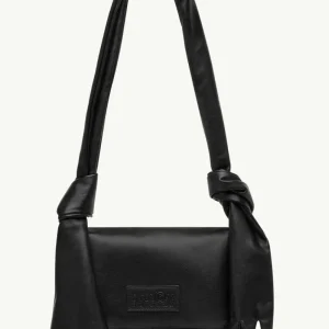 Borsa a tracolla con guanto MM6 nera