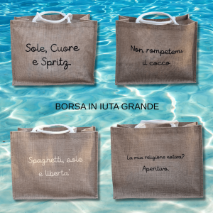 BORSA IN IUTA GRANDE