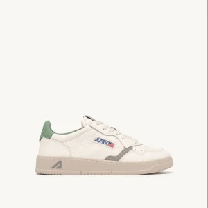 Sneakers medalist in pelle loden frost e retro verde