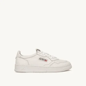 Sneakers medalist low in nappa super soft bianco