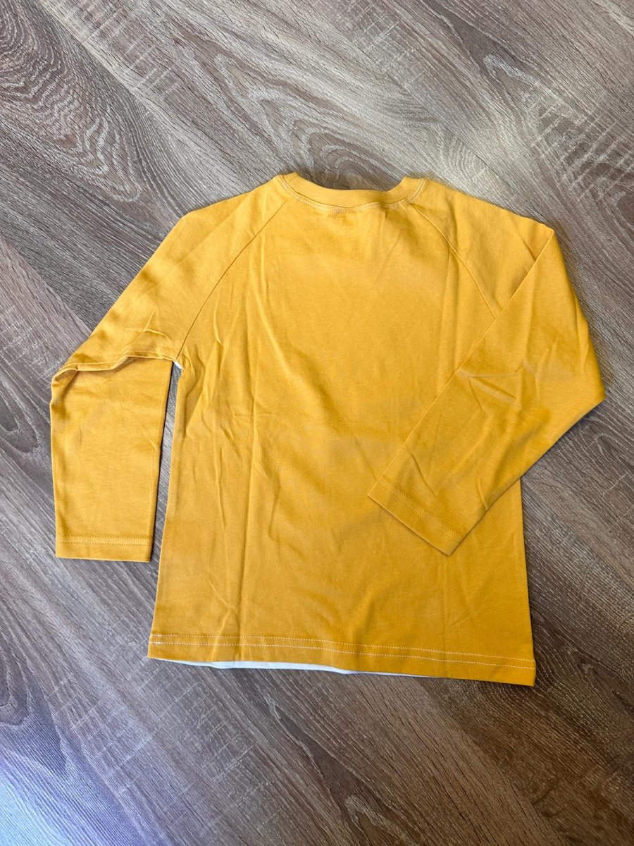 T-shirt gialla e bianca Birba - immagine 3