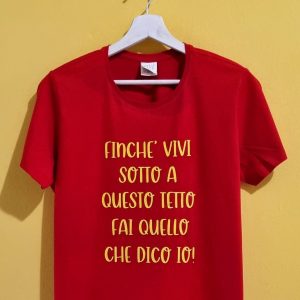 FINCHE’ VIVI SOTTO A QUESTO TETTO…