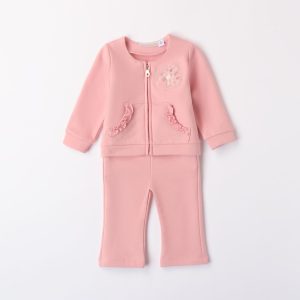 Completo tuta rosa Minibanda
