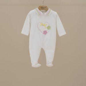 Tutina cuore e fiorellini Ninnaoh