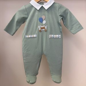 Tutina verde palloncini Ninnaoh