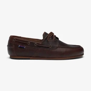 Mocassino da barca Owen tumbled marrone
