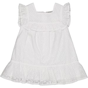 Vestito in pizzo Sangallo bianco Birba