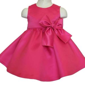 Vestito Fucsia con Fiocco Ambarabà