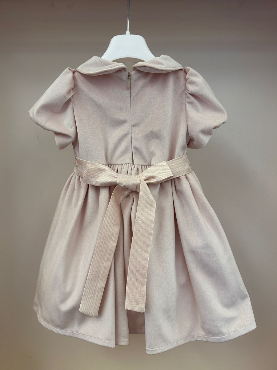 Vestito rosa in velluto Pure - immagine 4