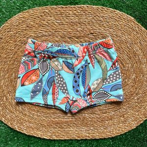 Costume bimbo con foglie colorate Sardon