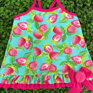 Vestito mare Sardon con fragoline