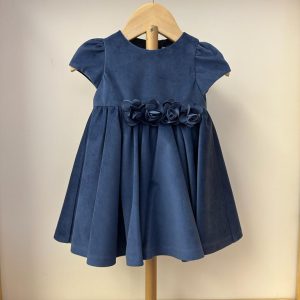 Abito blu roselline Ambarabà