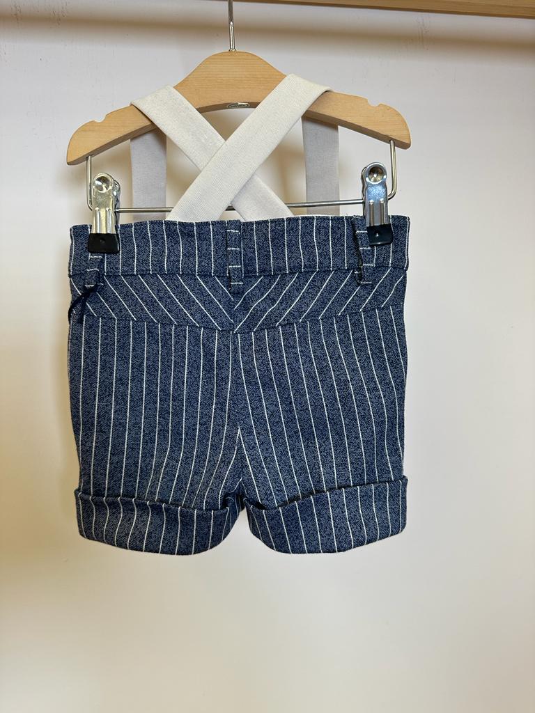 Bermuda con bretelle Ambarabà - immagine 3