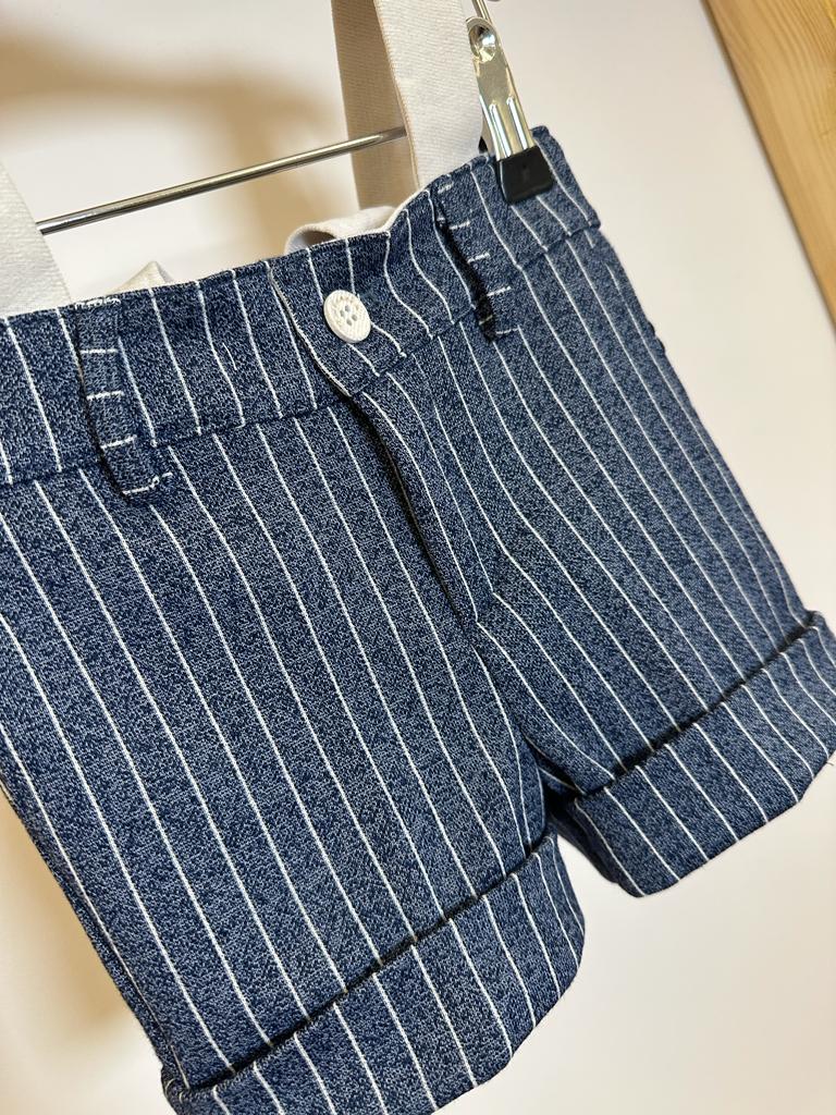 Bermuda con bretelle Ambarabà - immagine 4