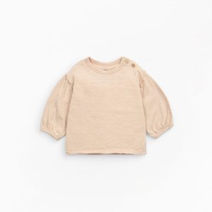 T-shirt manica lunga beige Play Up