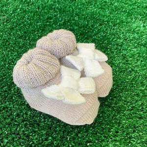 Babbucce Tortora e Bianche Primodì