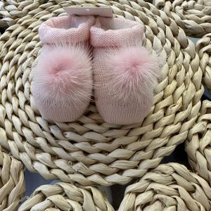 Babbucce pom pom rosa Story Loris