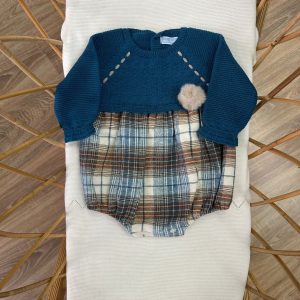 Pagliaccetto blu e scozzese Mac Ilusion