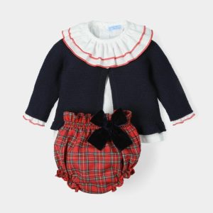 Completo 3 pezzi bianco rosso e blu Mac Ilusion